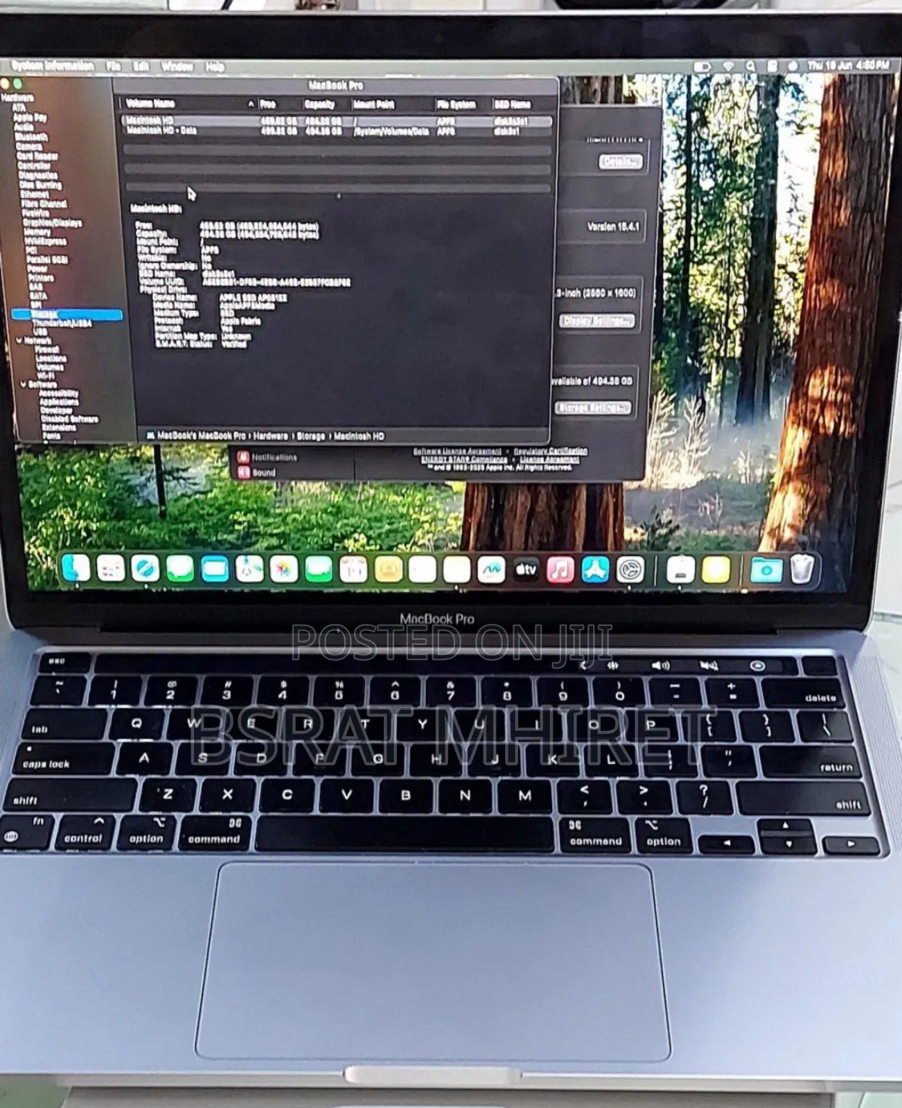 New Laptop Apple MacBook Air 2022 M2 8GB Apple M2 SSD 512GB