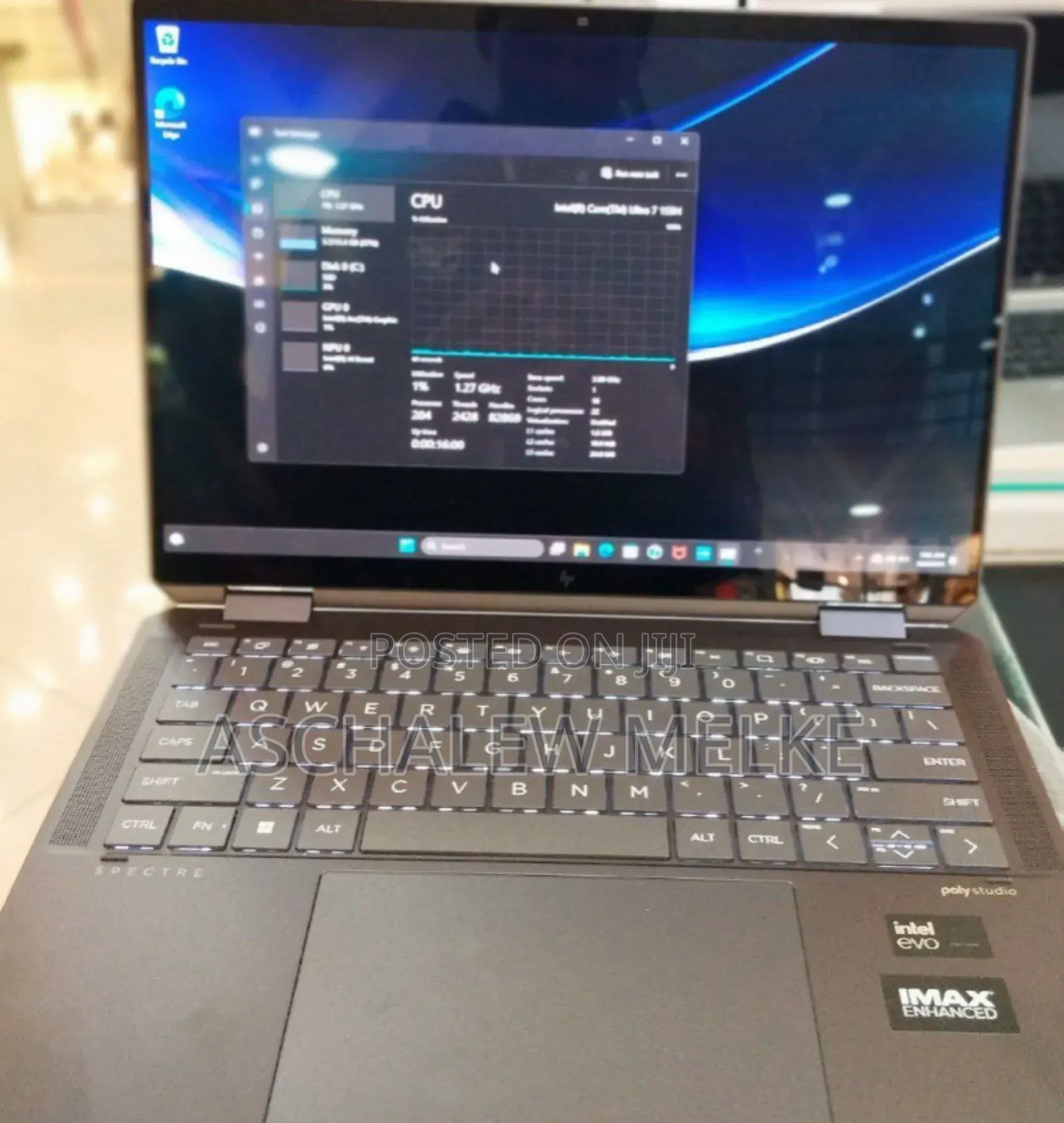 New Laptop HP Spectre X360 13 16GB Intel Core Ultra 7 SSD 1T