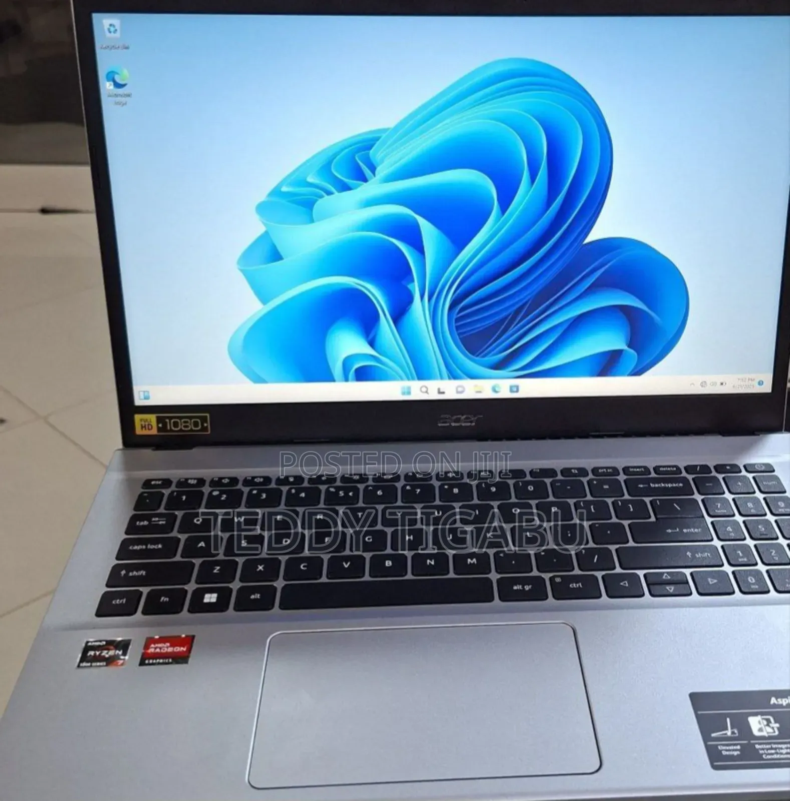 New Laptop Acer Aspire 3 16GB AMD Ryzen 7 SSD 512GB