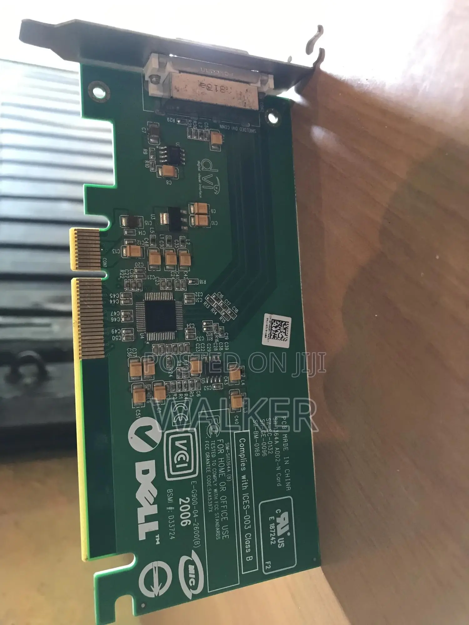 Dell Dvi-D Low-Profile Video Card.