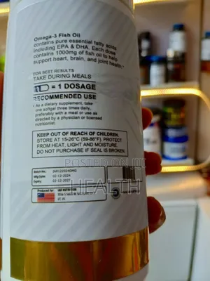 Omega 3 Fatty Acid Epa and Dha