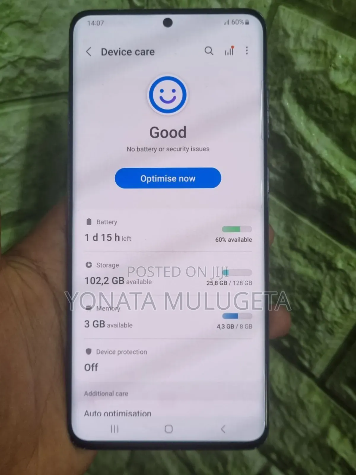 Samsung Galaxy S20+ 128 GB Black