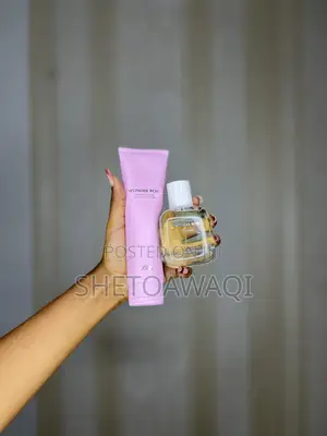 Zara Wonder Rose Edp Perfume + Shimmering Body Lotion Women