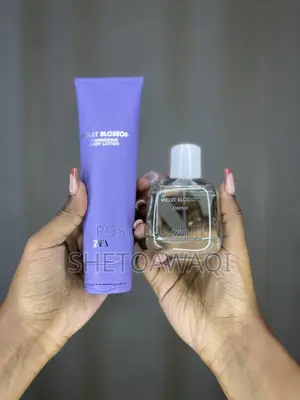 Photo - Zara Violet Blossom Perfume Lotion Gift Set – 100ml Women