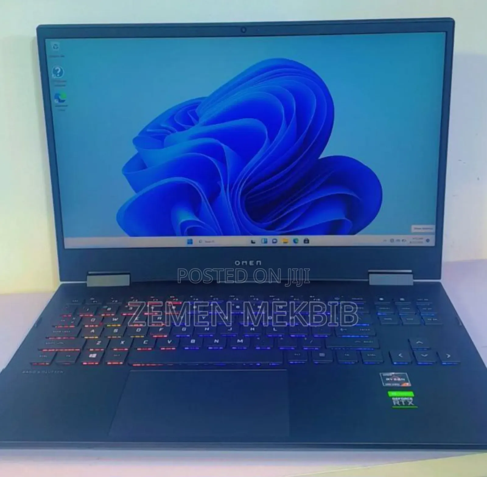 New Laptop HP Omen 15 16GB AMD Ryzen 7 SSD 512GB