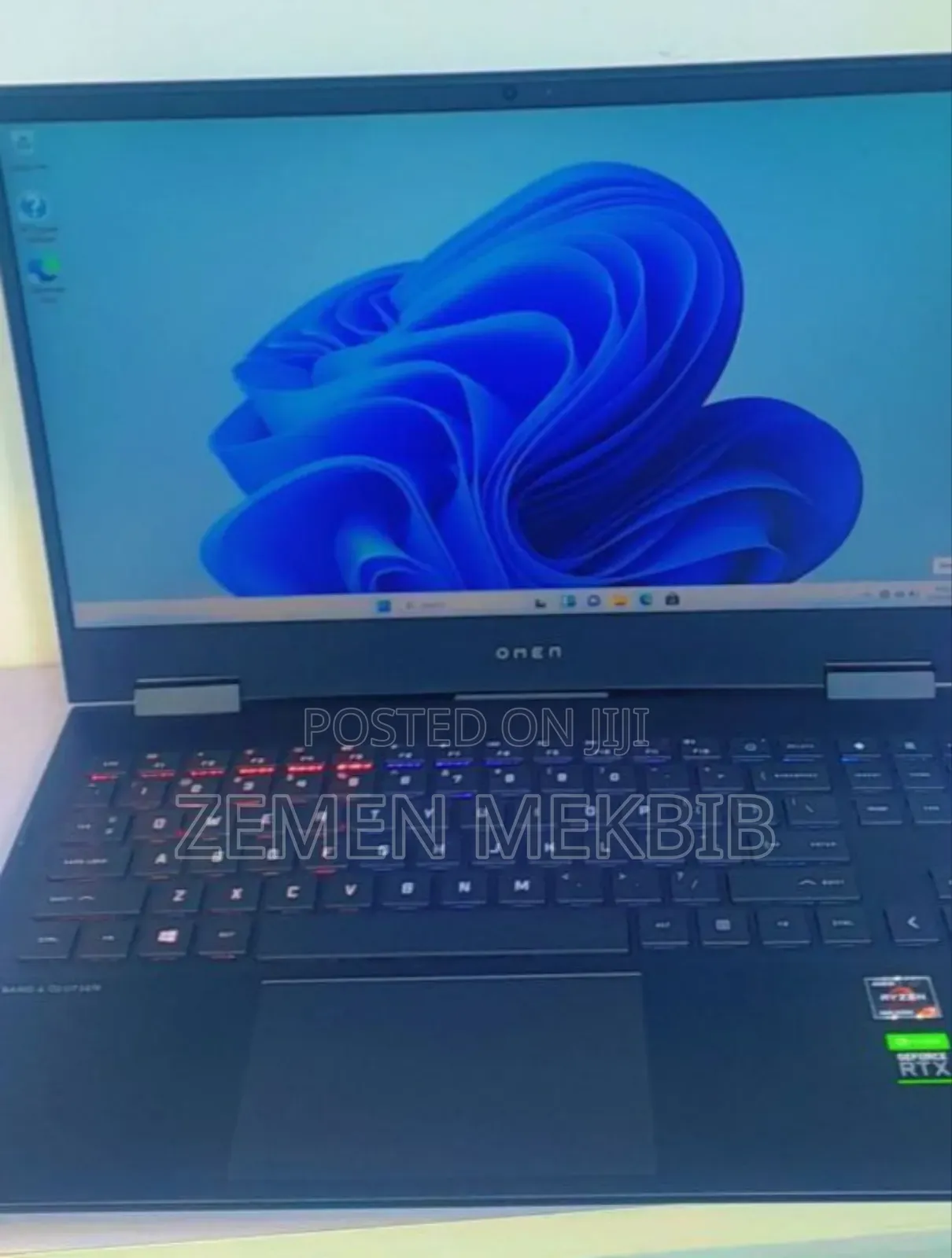 New Laptop HP Omen 15 16GB AMD Ryzen 7 SSD 512GB