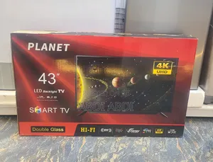 Planet Tv 43 Inch Smart Doubel Glass