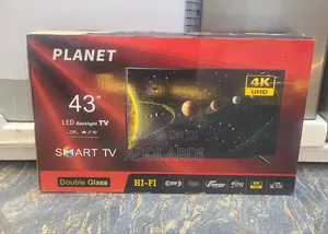 Planet Tv 43 Inch Smart Doubel Glass
