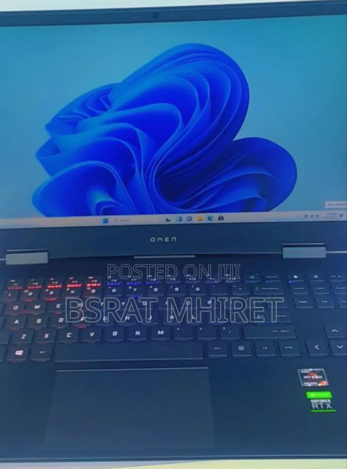 New Laptop HP Omen X 16GB AMD Ryzen 7 SSD 512GB