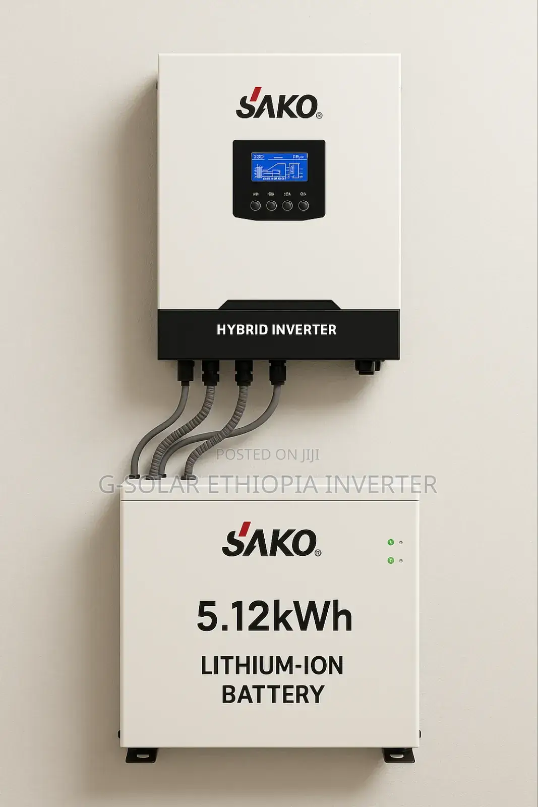 Solar Inverter + Battery Combo – No Generator Needed!