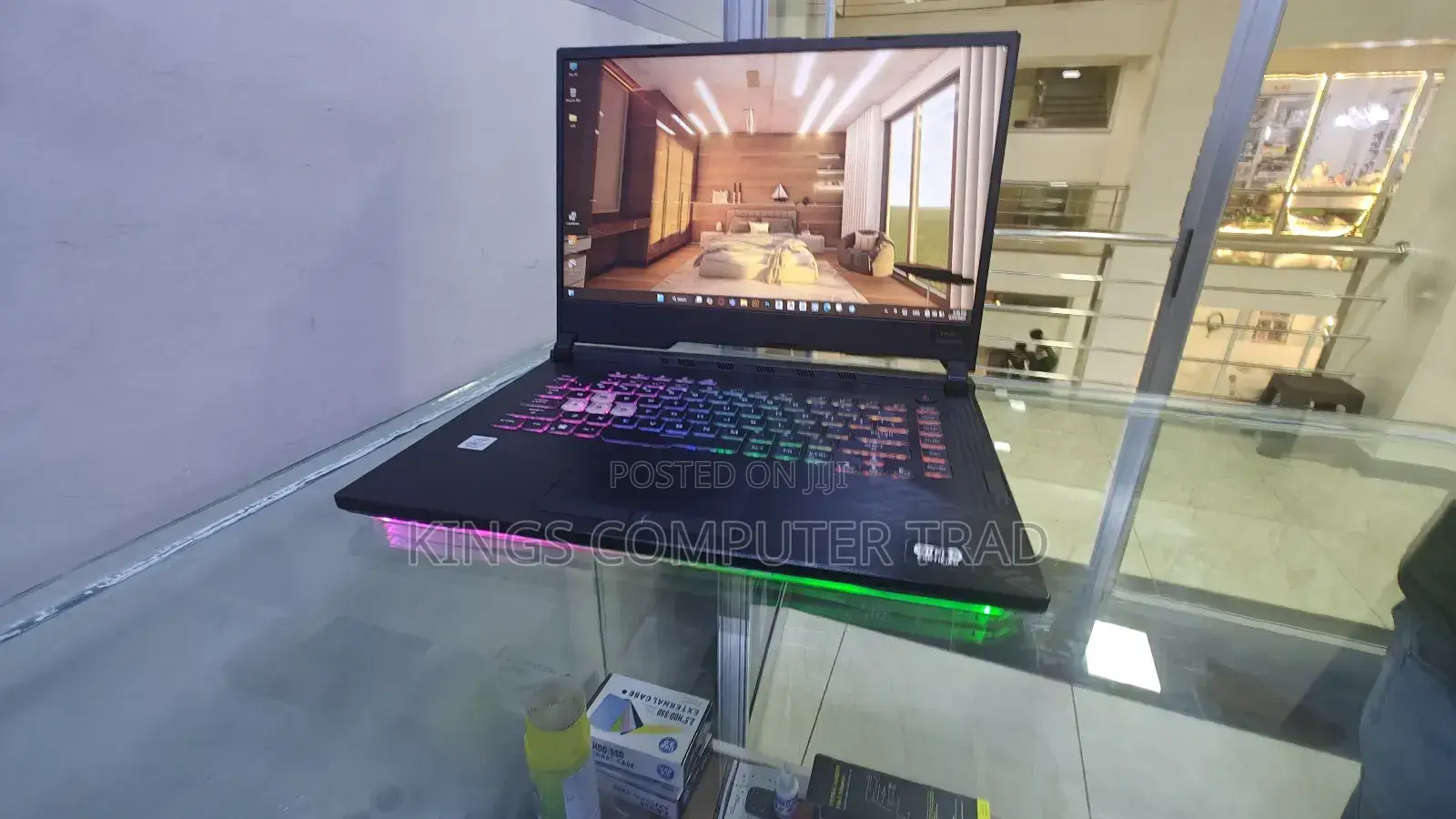 New Laptop Asus ROG Strix G15 16GB Intel Core I7 SSD 1T