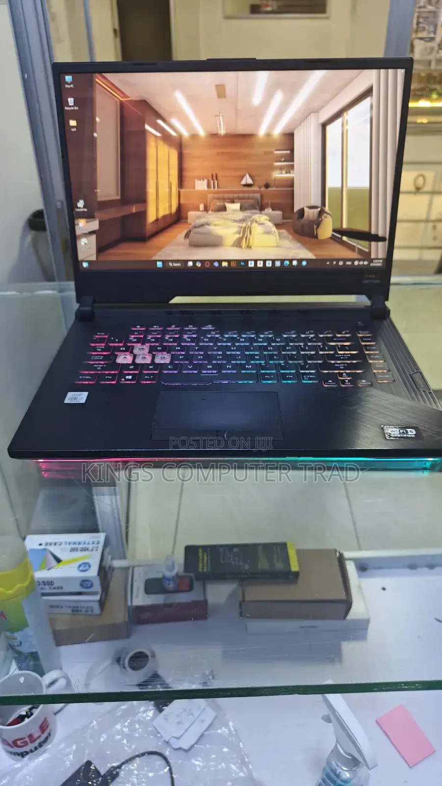 New Laptop Asus ROG Strix G15 16GB Intel Core I7 SSD 1T