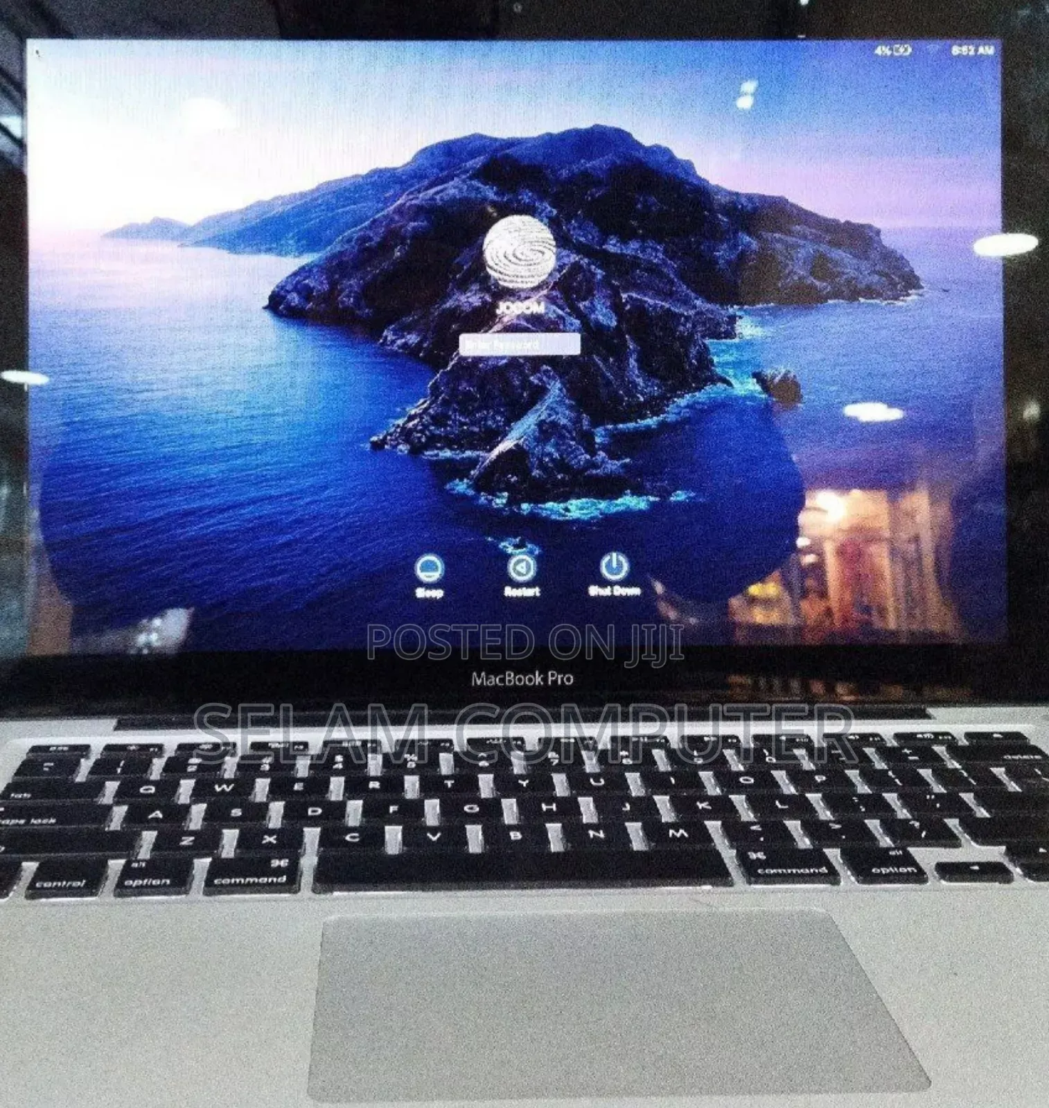 New Laptop Apple MacBook Pro 2012 4GB Intel Core I5 HDD 500GB