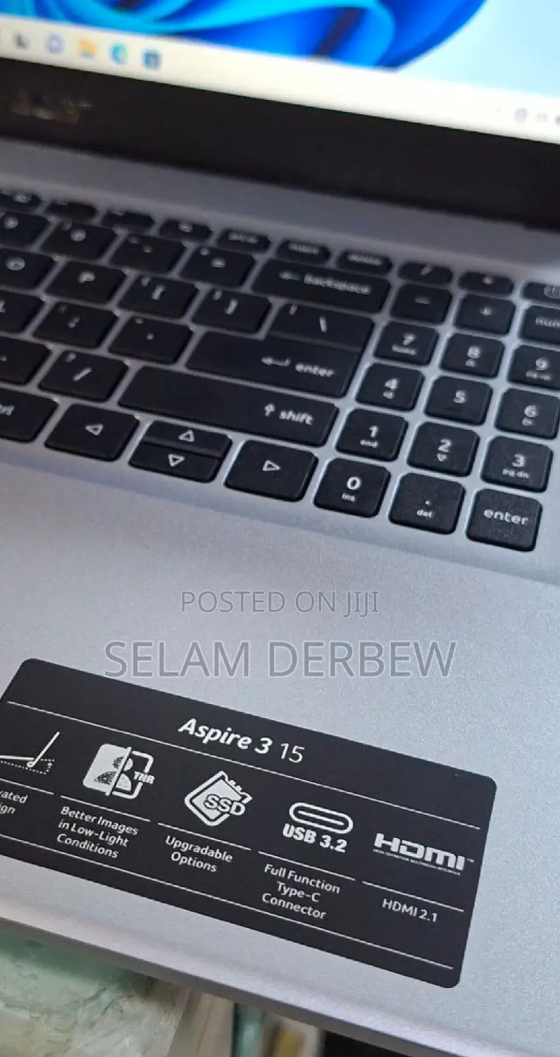 New Laptop Acer Aspire 3 16GB AMD Ryzen 7 SSD 512GB
