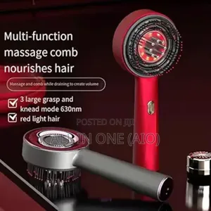 Red Light Electric Scalp Massager