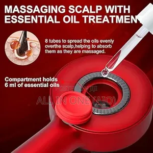 Red Light Electric Scalp Massager
