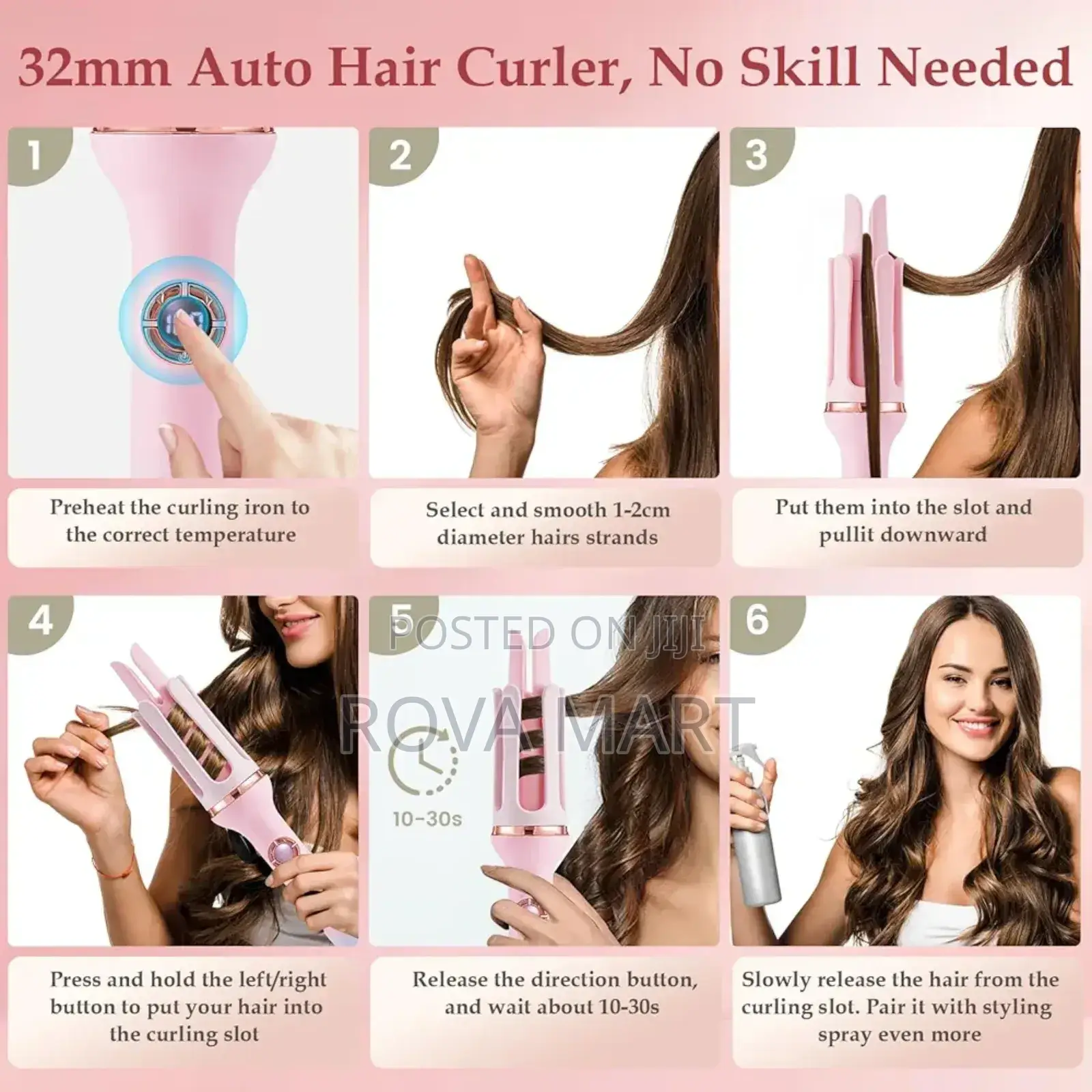 Automatic Hair Curlers