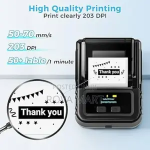 Portable Label Maker Printer