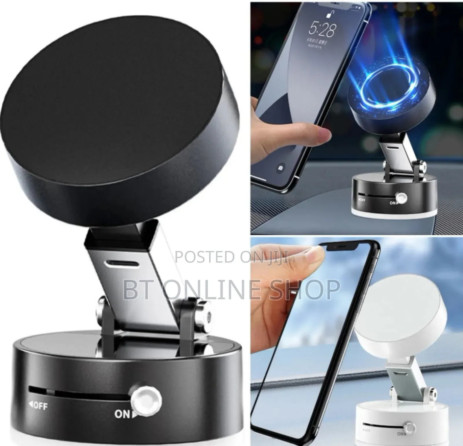 Vacuum Suction Phone Holder