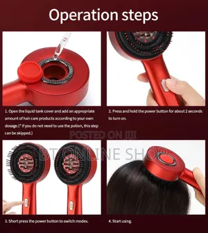 Red Light Electric Scalp Massager