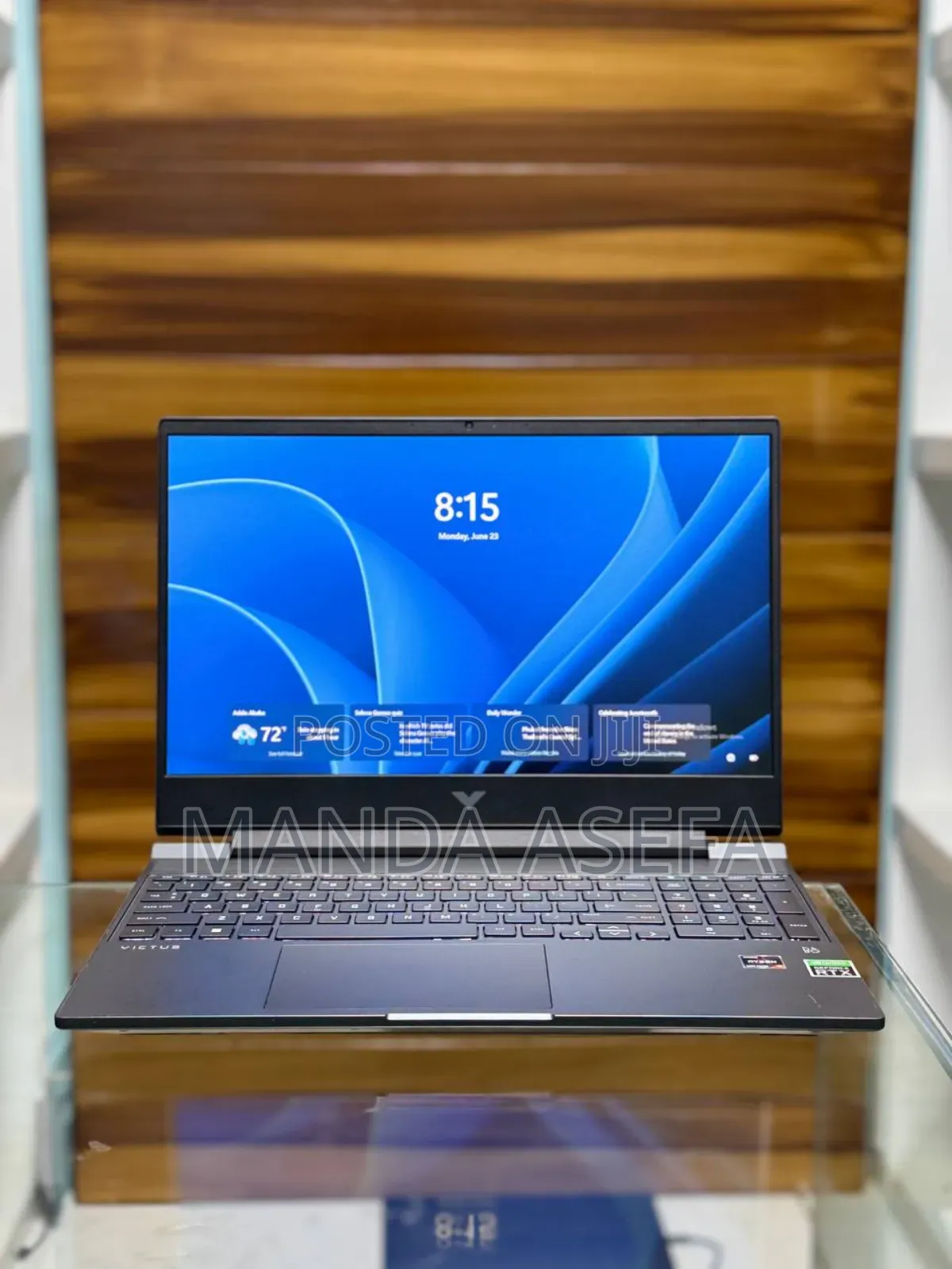New Laptop HP Victus 16 16GB AMD Ryzen 7 SSD 512GB