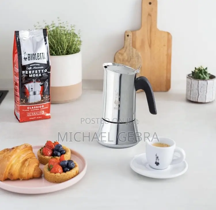 Stainless Steel Moka Pot 9 Cup
