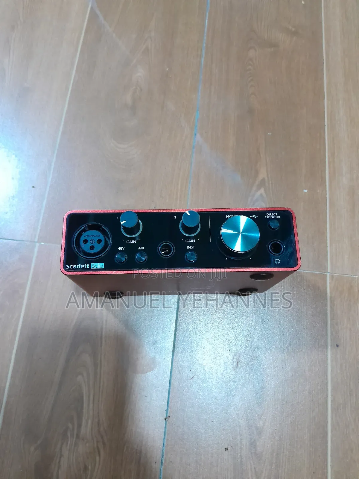 Foucusrite Scarlett Solo 3rd Generation Sound Card