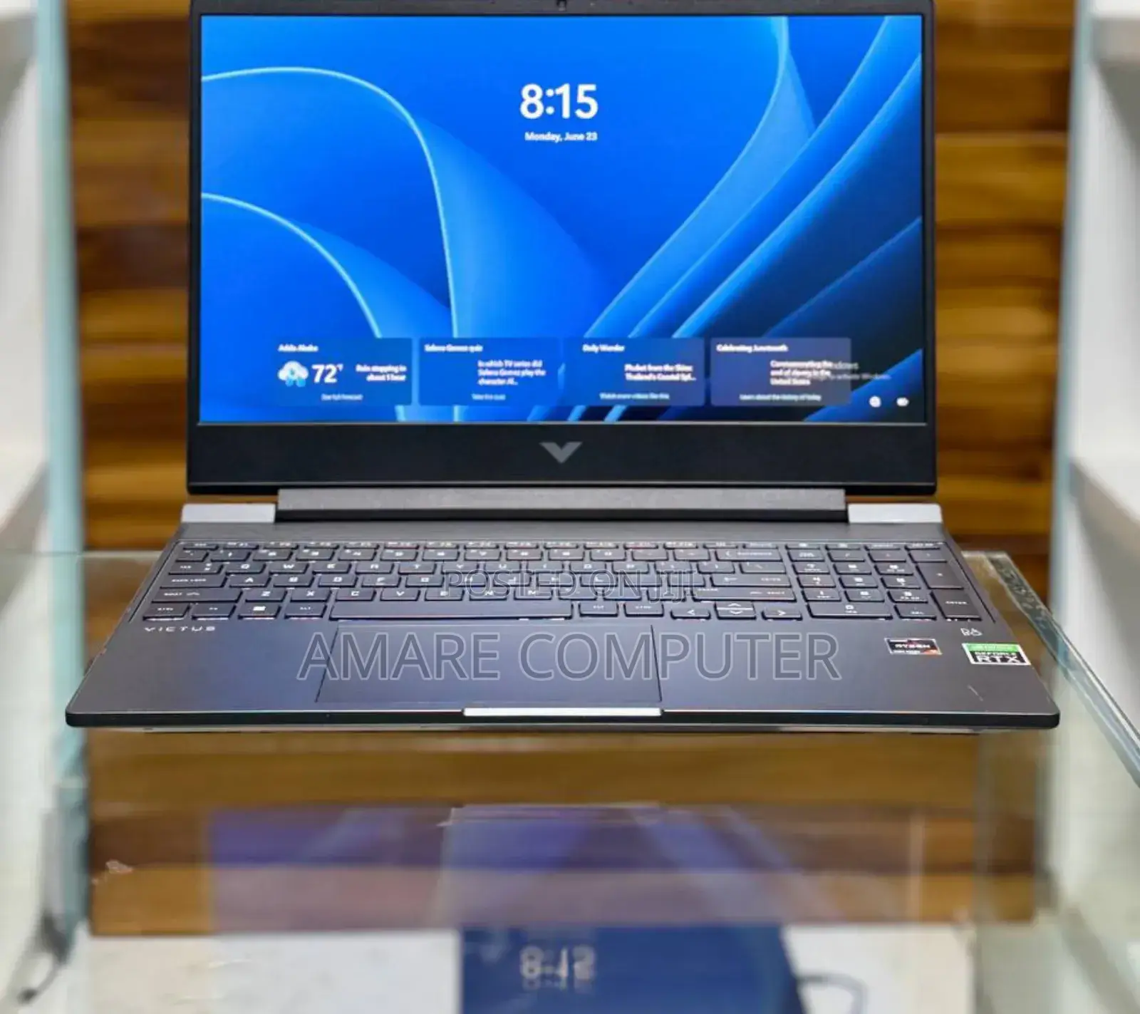 New Laptop HP Victus 16 16GB AMD Ryzen 7 SSD 512GB