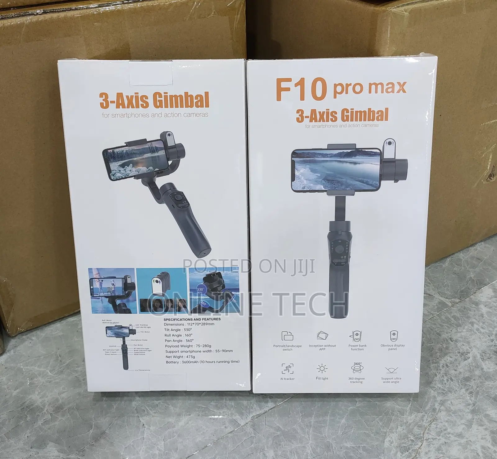 Ai F10 Pro Max Gimbal