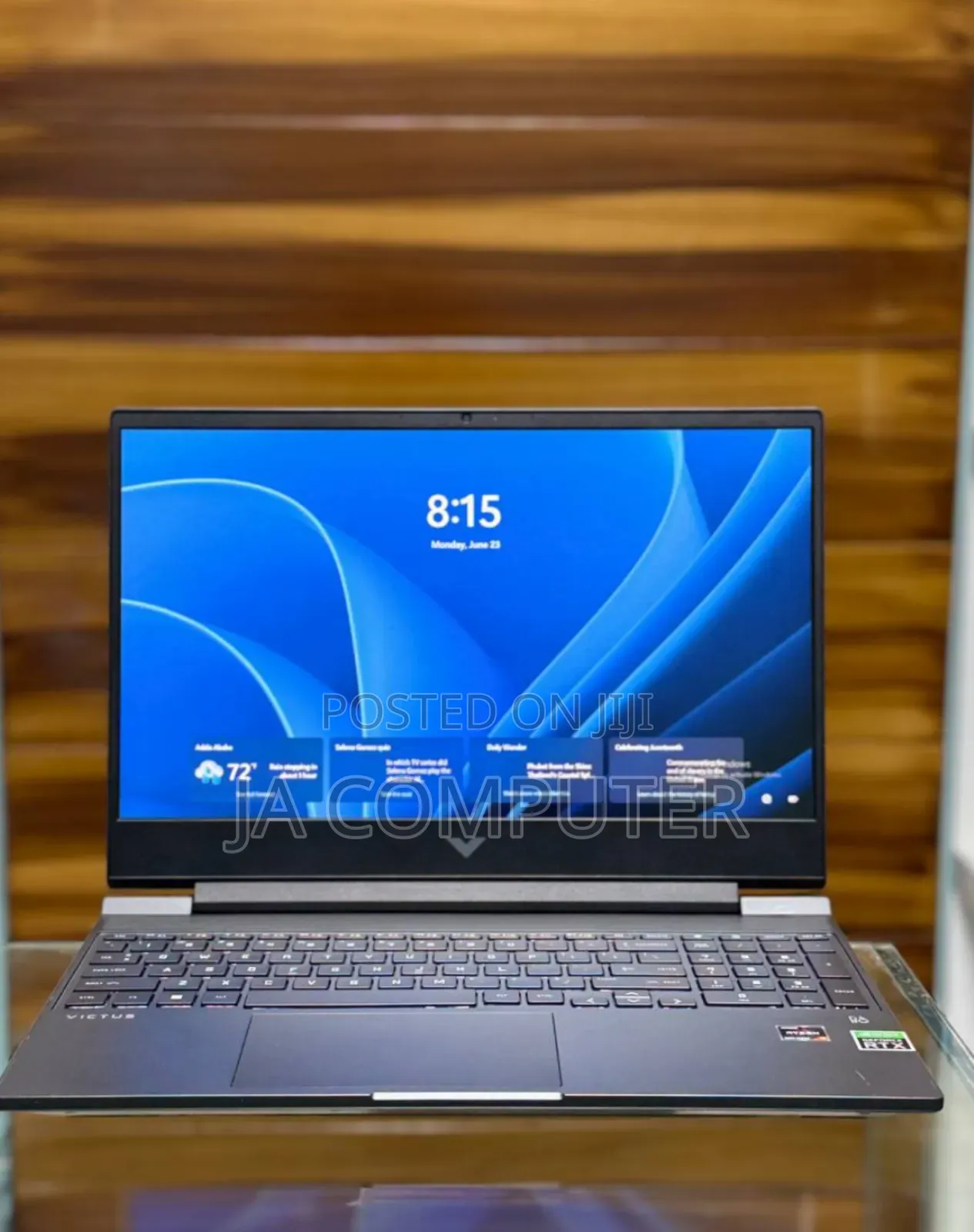 New Laptop HP Victus 15 16GB AMD Ryzen 7 SSD 512GB