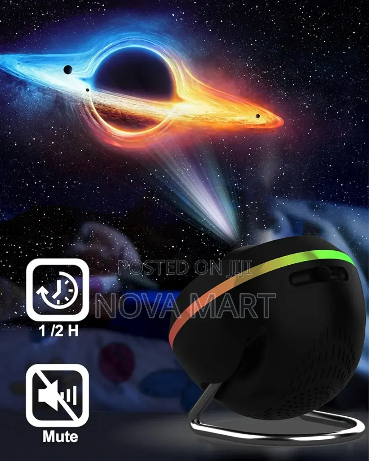 A Meteor and Galaxy Projector