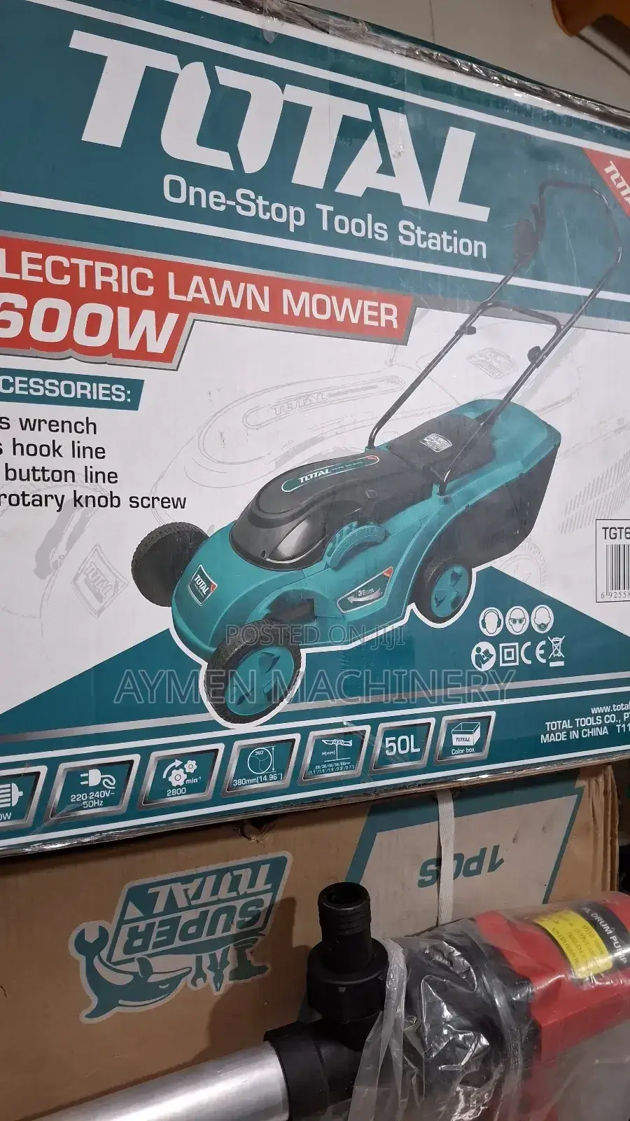 Total Electric Lawnmower || ሳር ማጨጃ