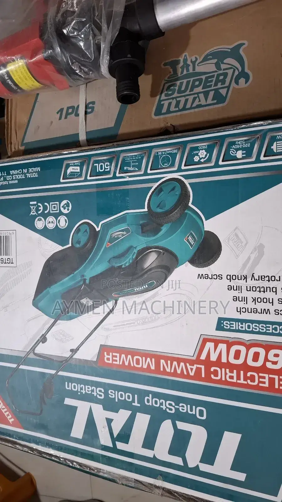 Total Electric Lawnmower || ሳር ማጨጃ