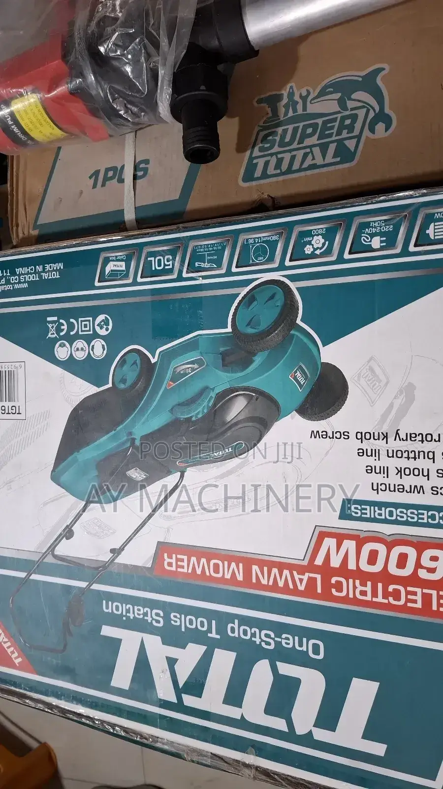 Total Electric Lawnmower || ሳር ማጨጃ
