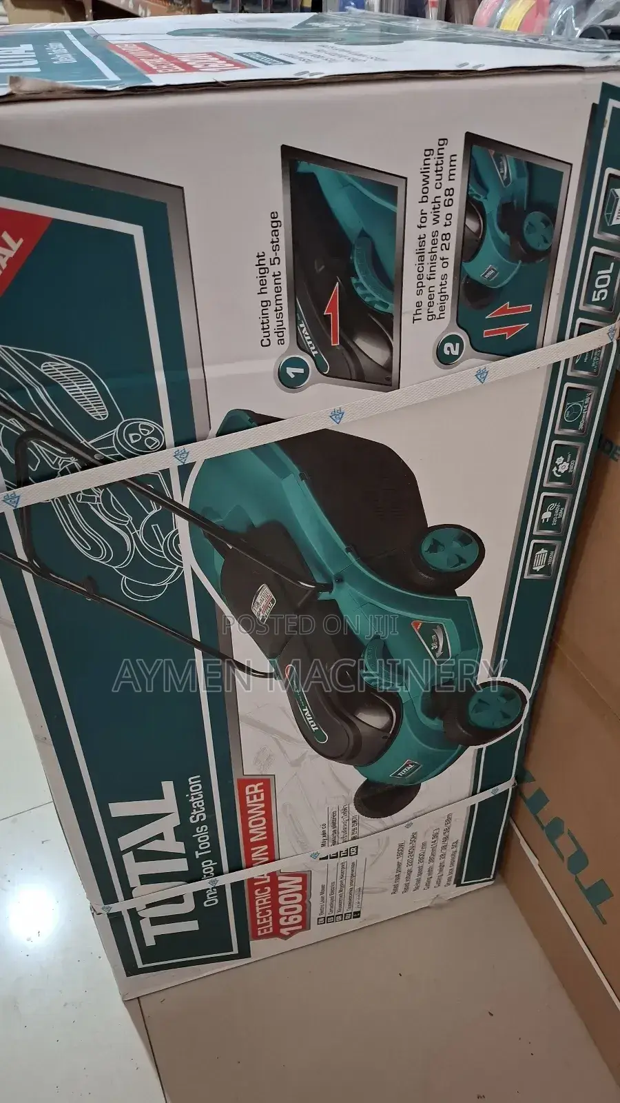 Total Electric Lawnmower || ሳር ማጨጃ