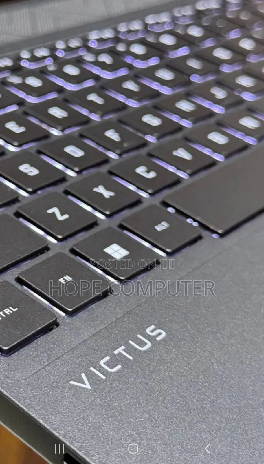 New Laptop HP Victus 15 16GB AMD Ryzen 7 SSD 512GB