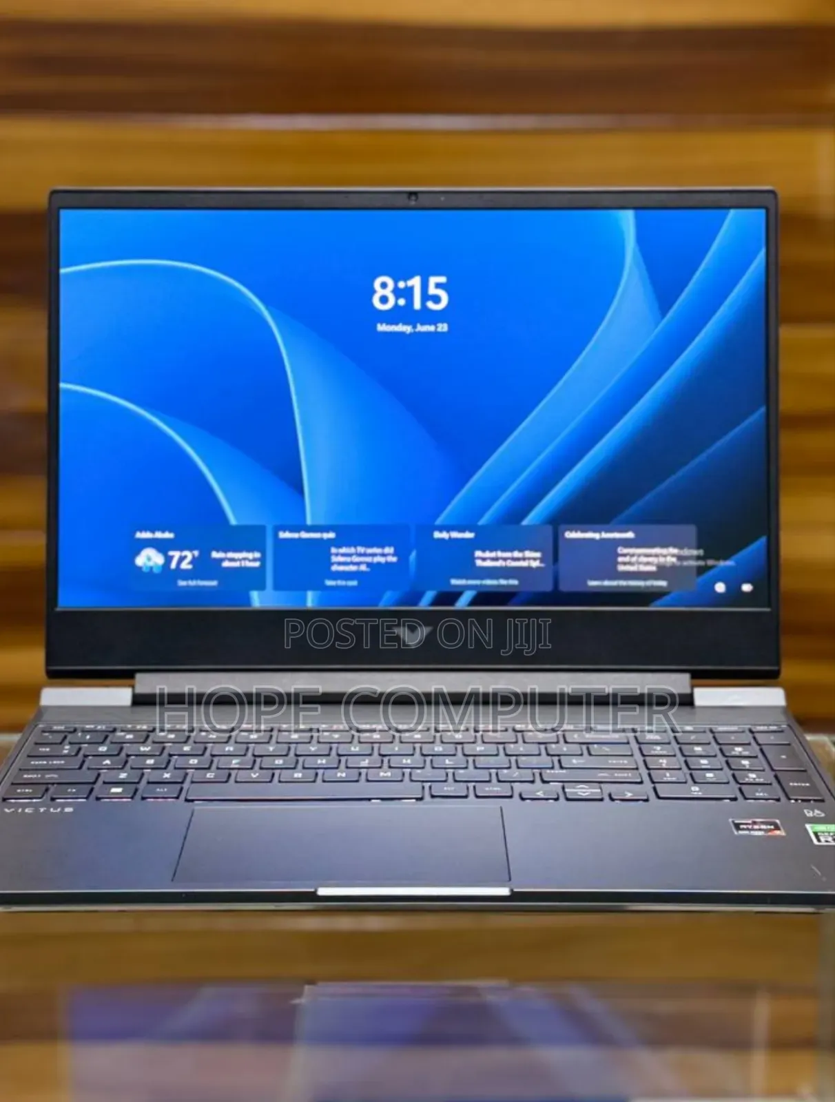 New Laptop HP Victus 15 16GB AMD Ryzen 7 SSD 512GB