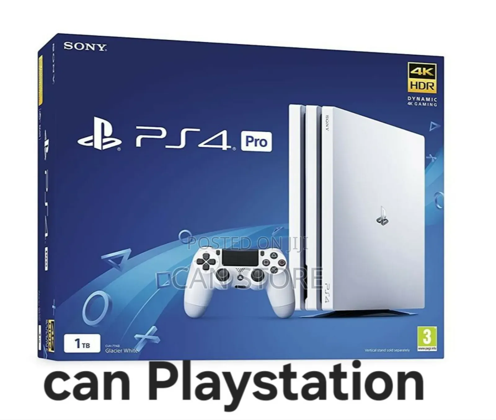 Playstation 4pro አዲስ ነው Storage 1tb ከኛ ይግዙ