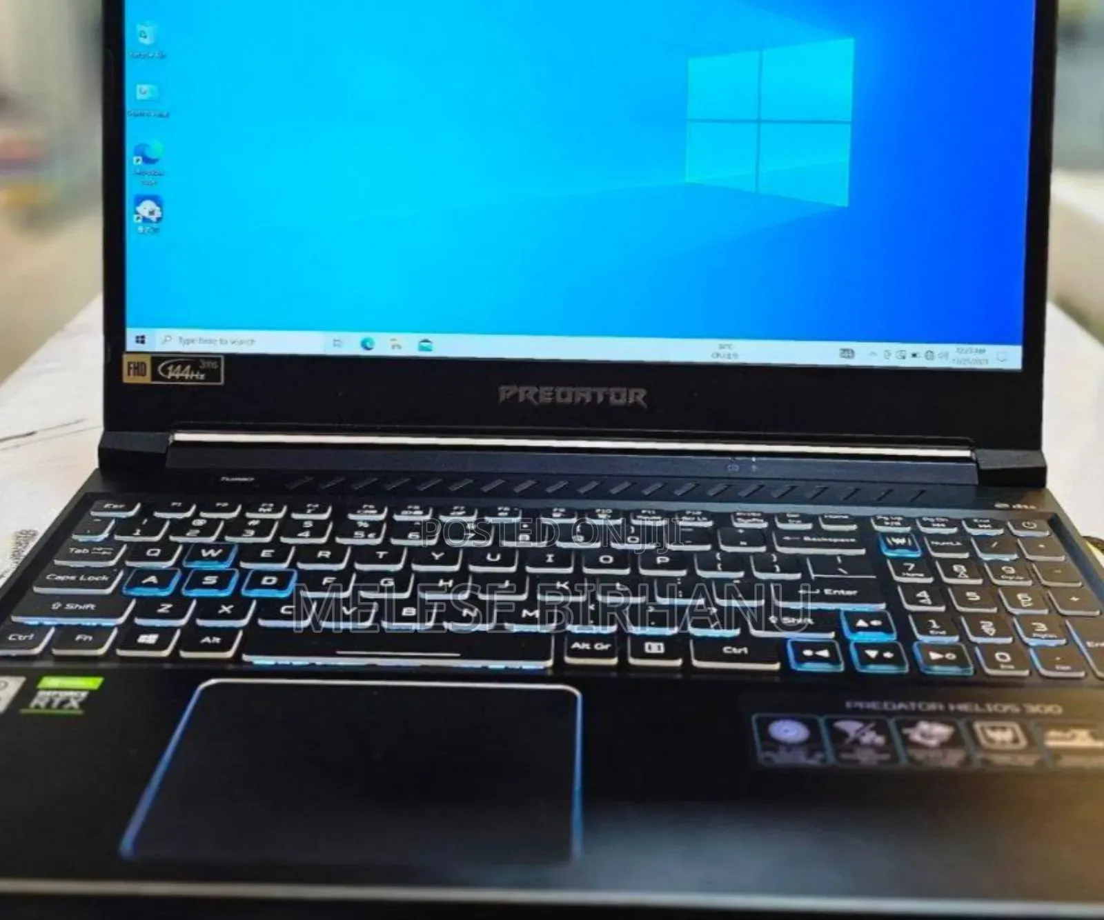 New Laptop Acer Predator Helios 300 16GB Intel Core I7 SSD 1T