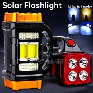 Multifuntional Solar Lamp 38w Led Flashlight