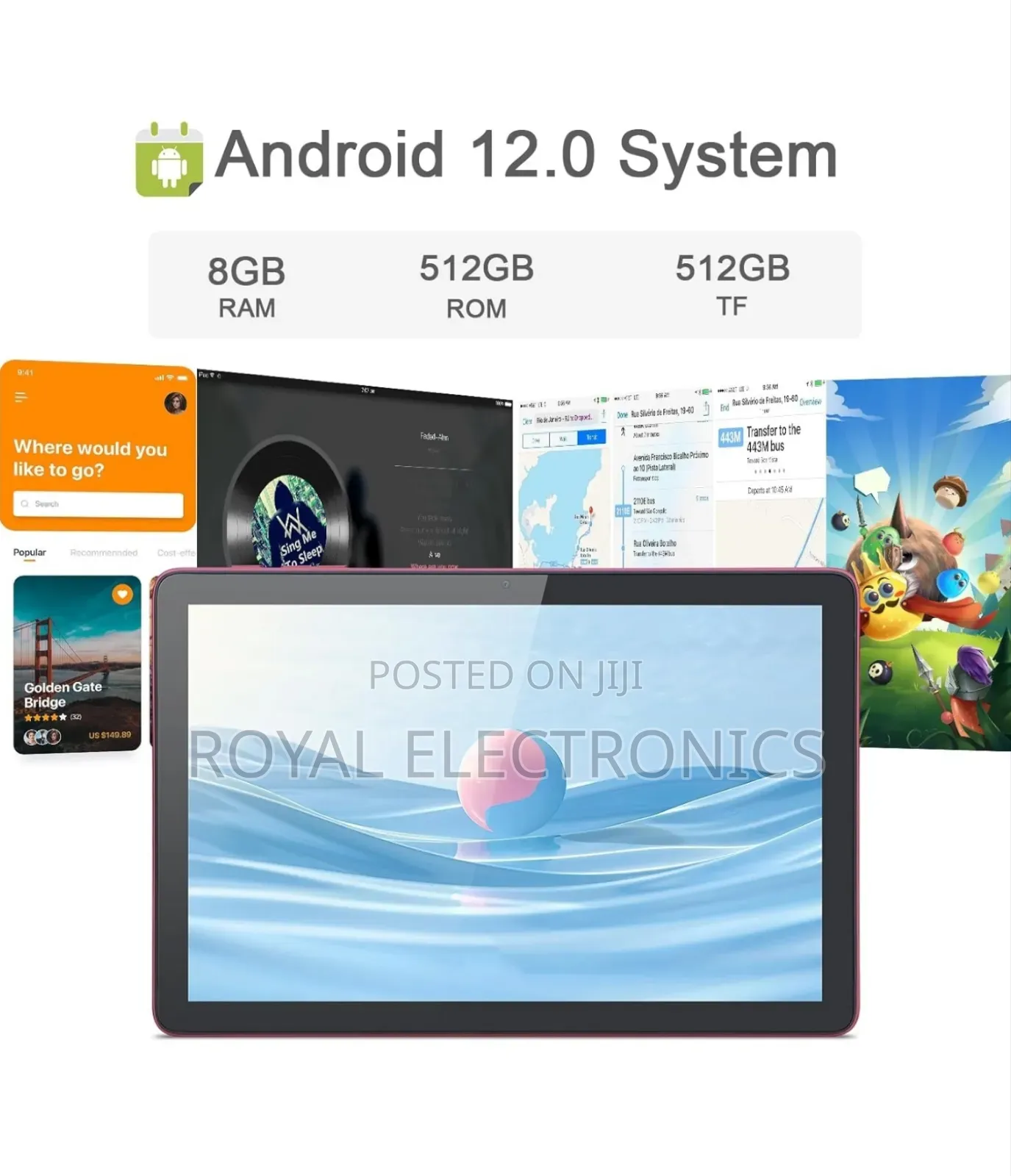 New Tablet 512 GB Black