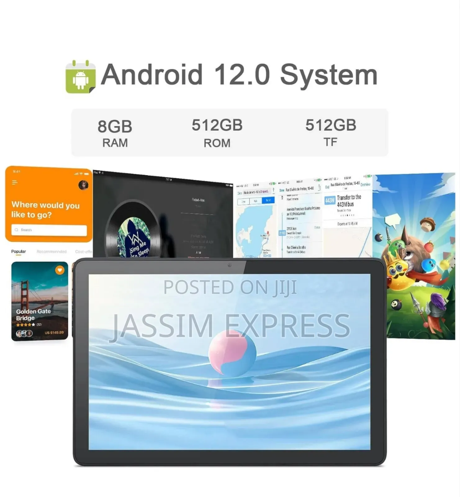 New Tablet 512 GB Black