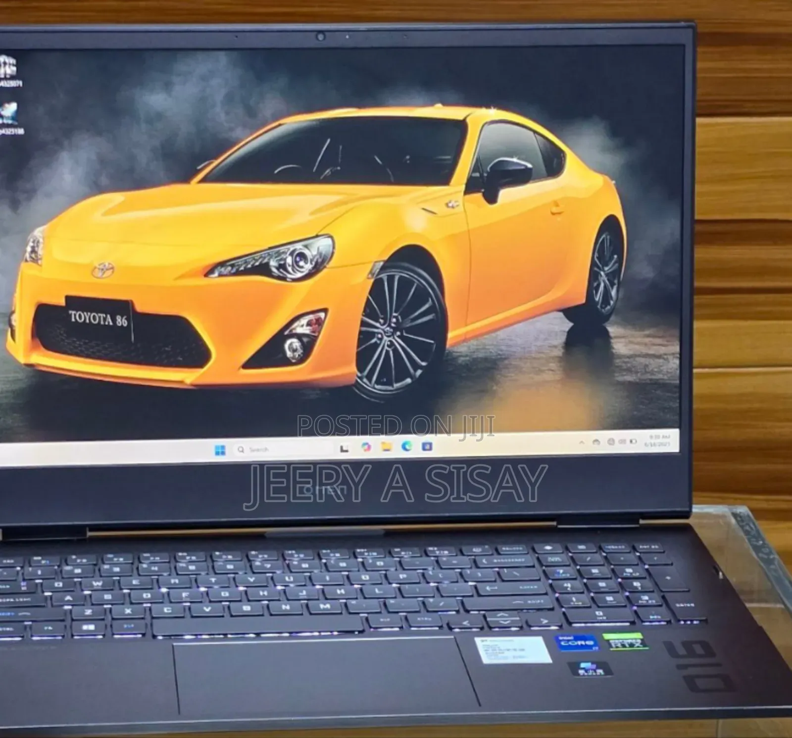 New Laptop HP Omen 16 16GB Intel Core I7 SSD 512GB