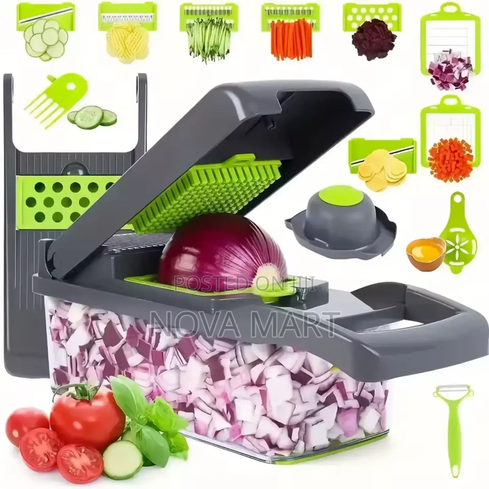 16 in 1 Multifunction Vegetable Chopper