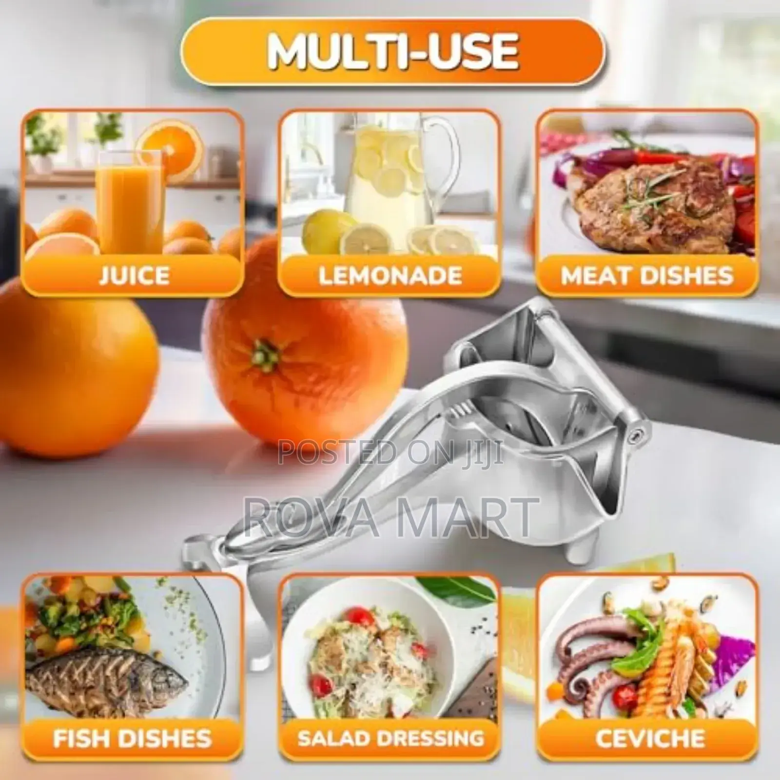 Manual Hand Press Juicer