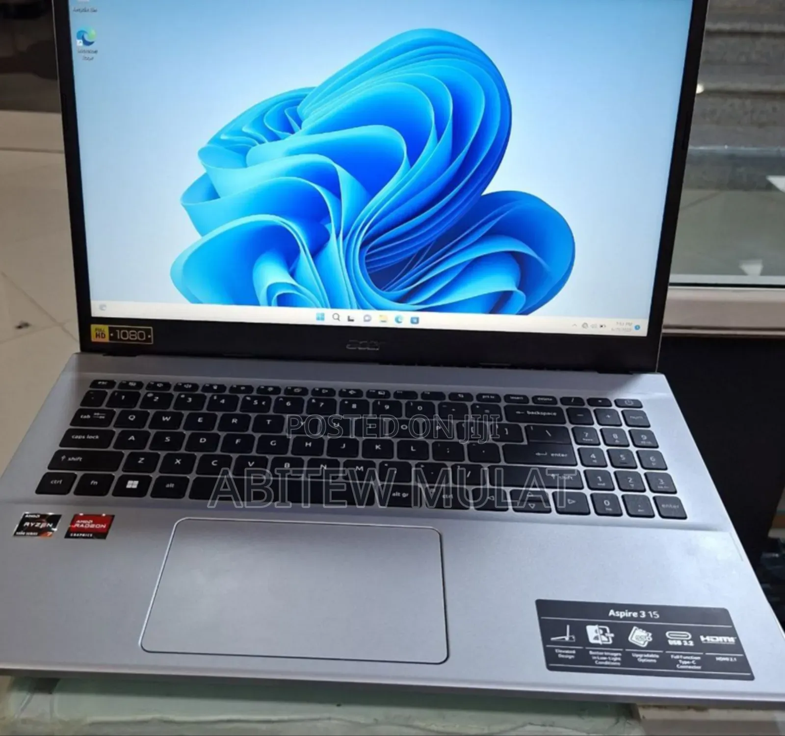 New Laptop Acer Aspire 3 16GB AMD Ryzen 7 SSD 512GB