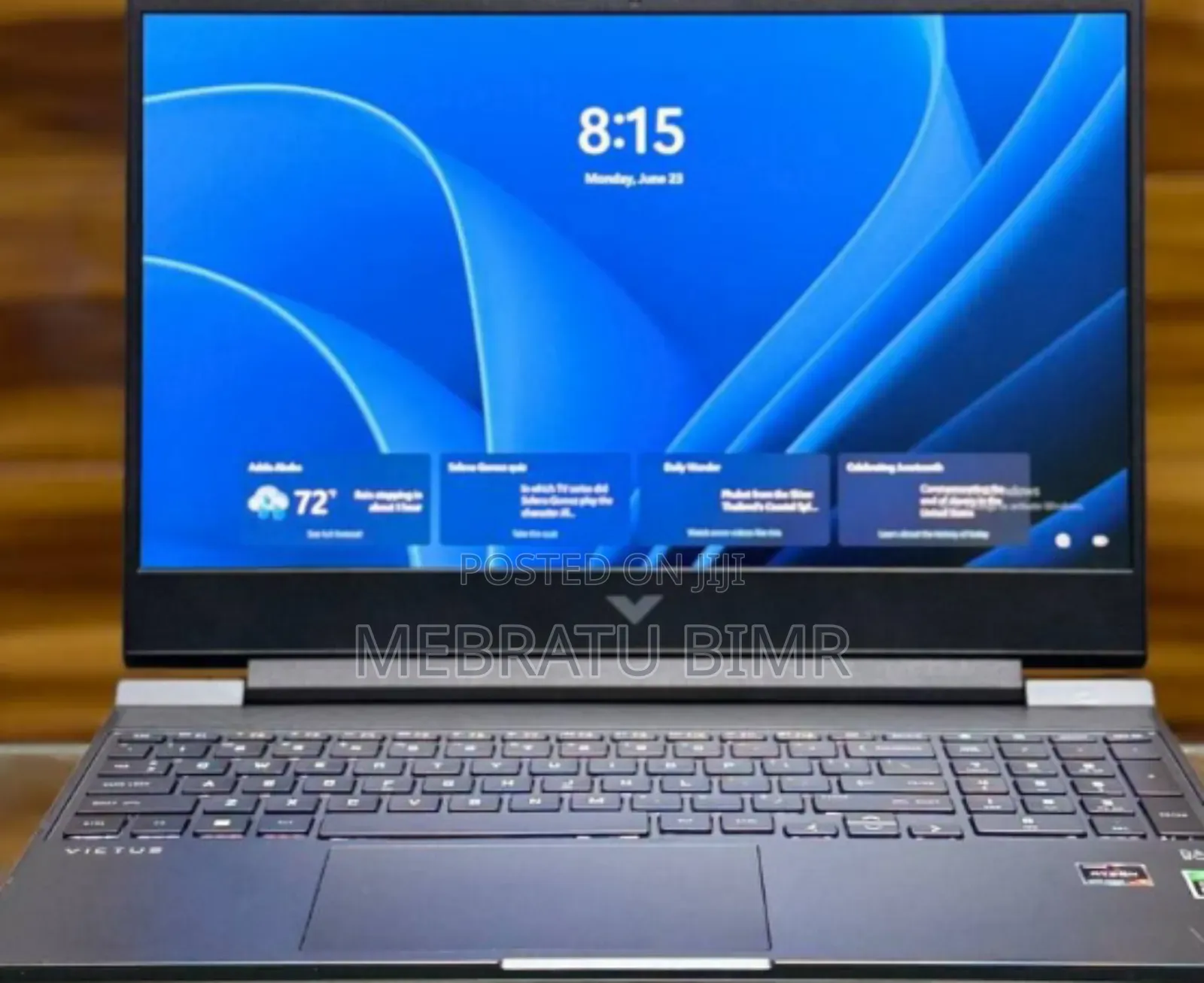 New Laptop HP Victus 16 16GB AMD Ryzen 7 SSD 512GB