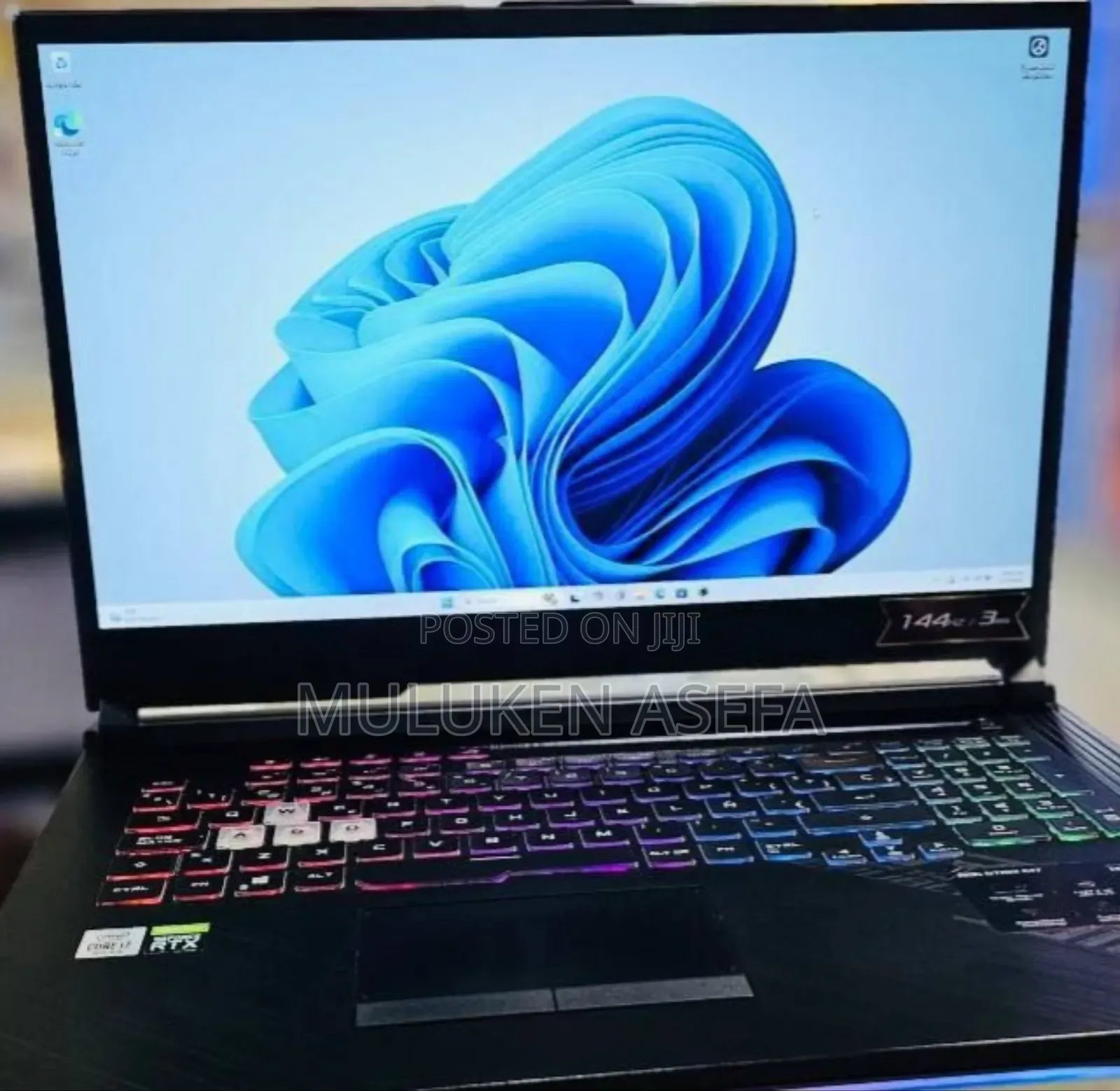 New Laptop Asus ROG Strix G17 32GB Intel Core I7 SSD 1T