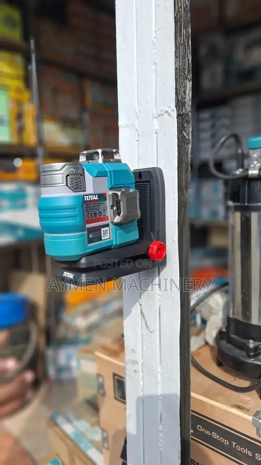 ቶታል ጨረር ውሀልክ Total 3d Laser Levelling With Tripod