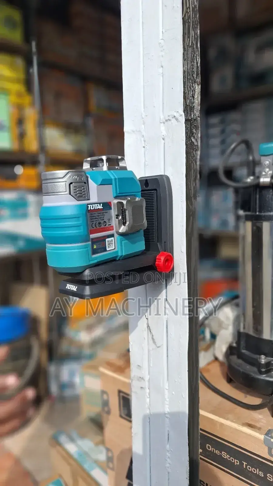 ቶታል ጨረር ውሀልክ Total 3d Laser Levelling With Tripod